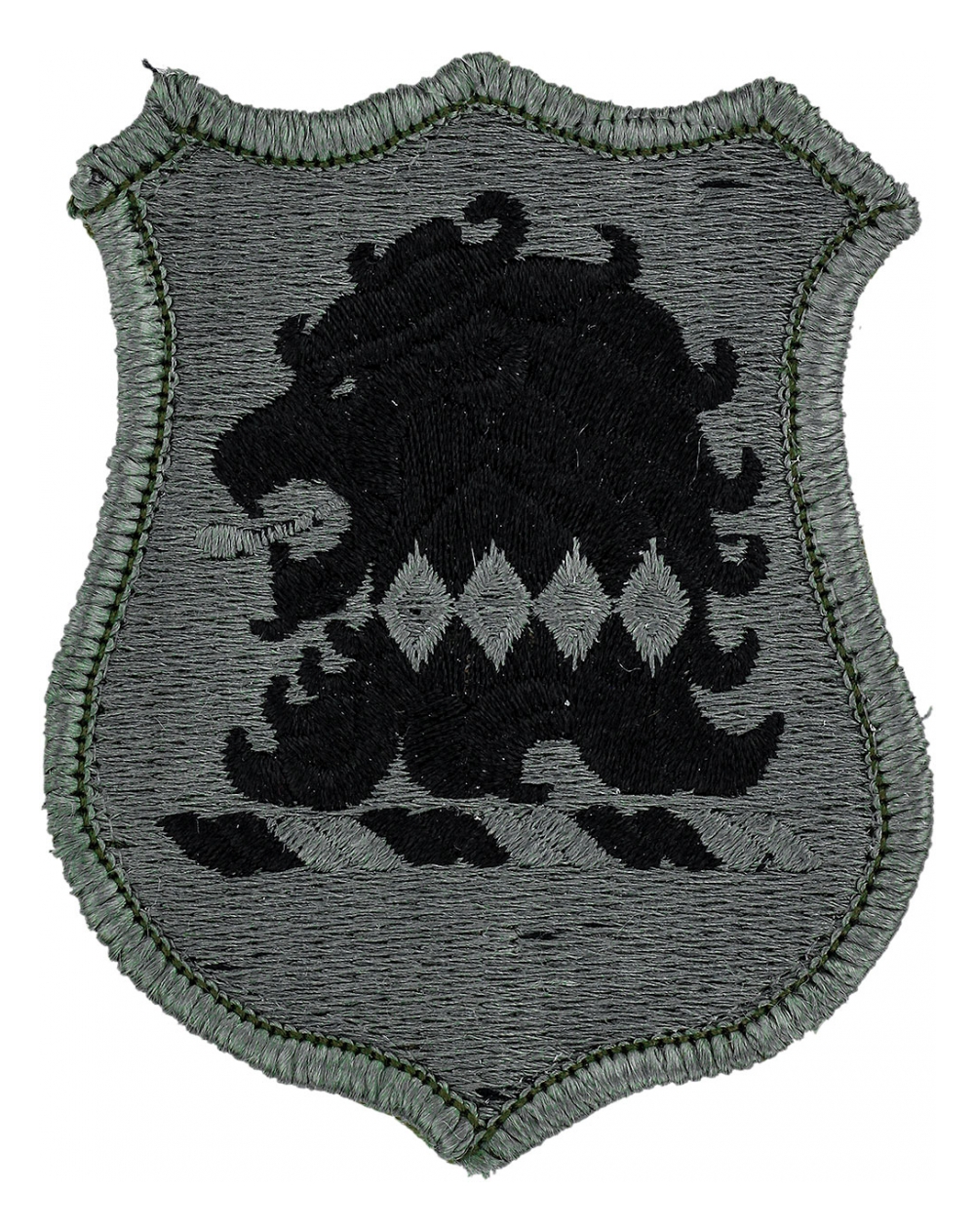 New Jersey National Guard Headquarters Patch Foliage Green (VELCRO