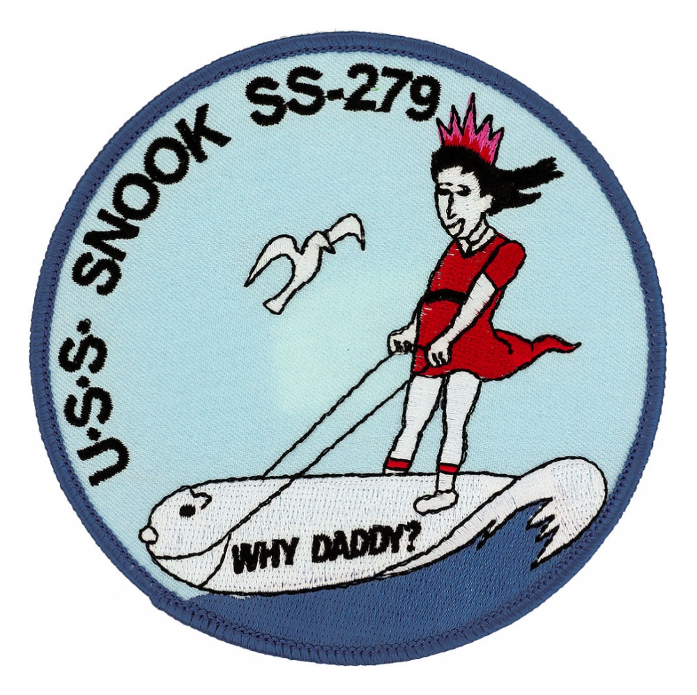 USS Snook SS279 Patch Flying Tigers Surplus