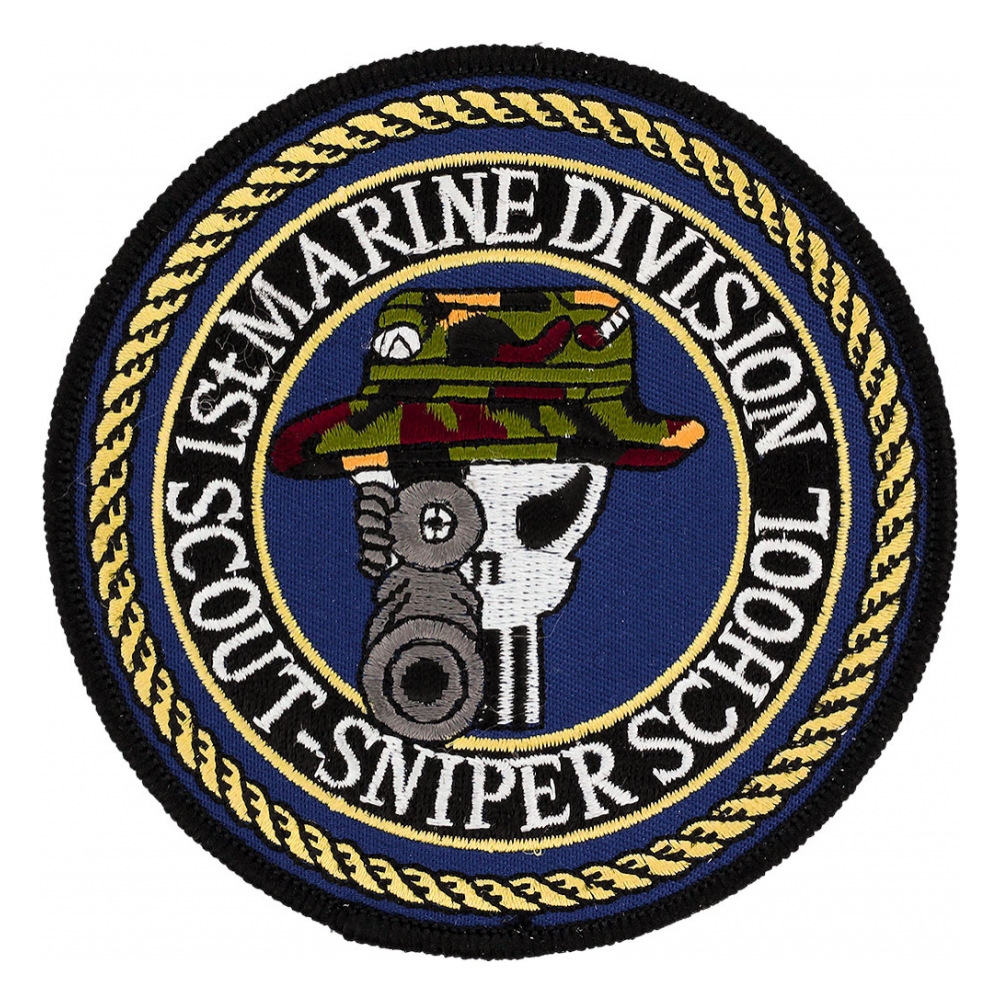 Marine Sniper Patches Flying Tigers Surplus