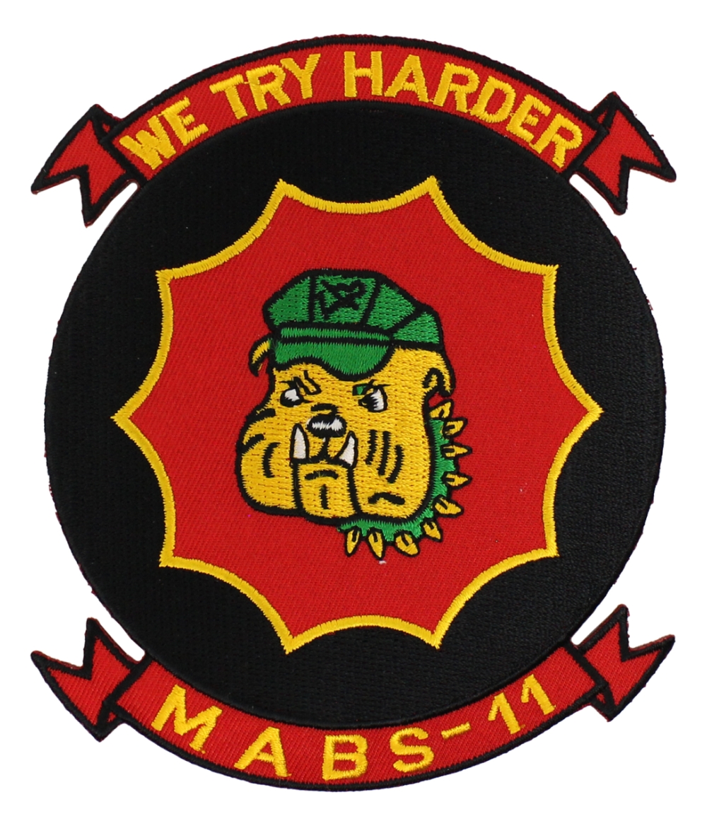 Marine Air Base Squardron MABS-11 Patch | Flying Tigers Surplus