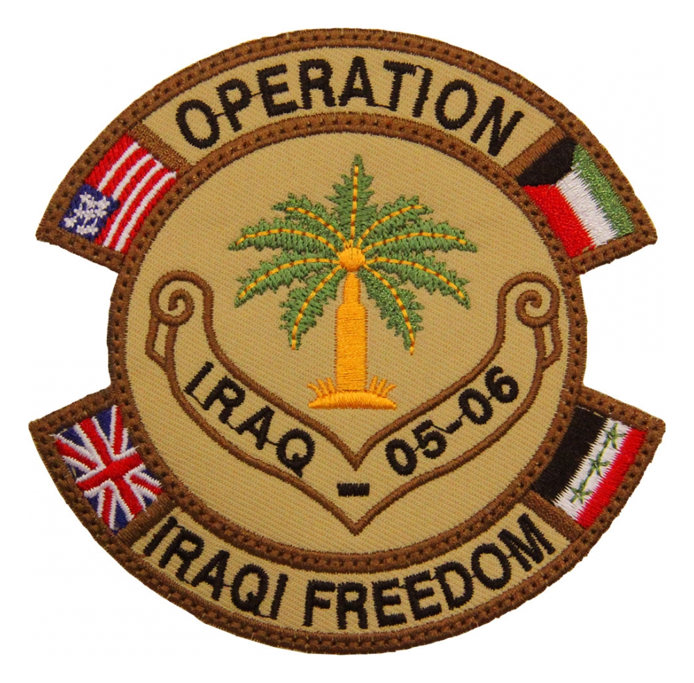 Operation Iraqi Freedom Iraq-05-06 Patch | Flying Tigers Surplus