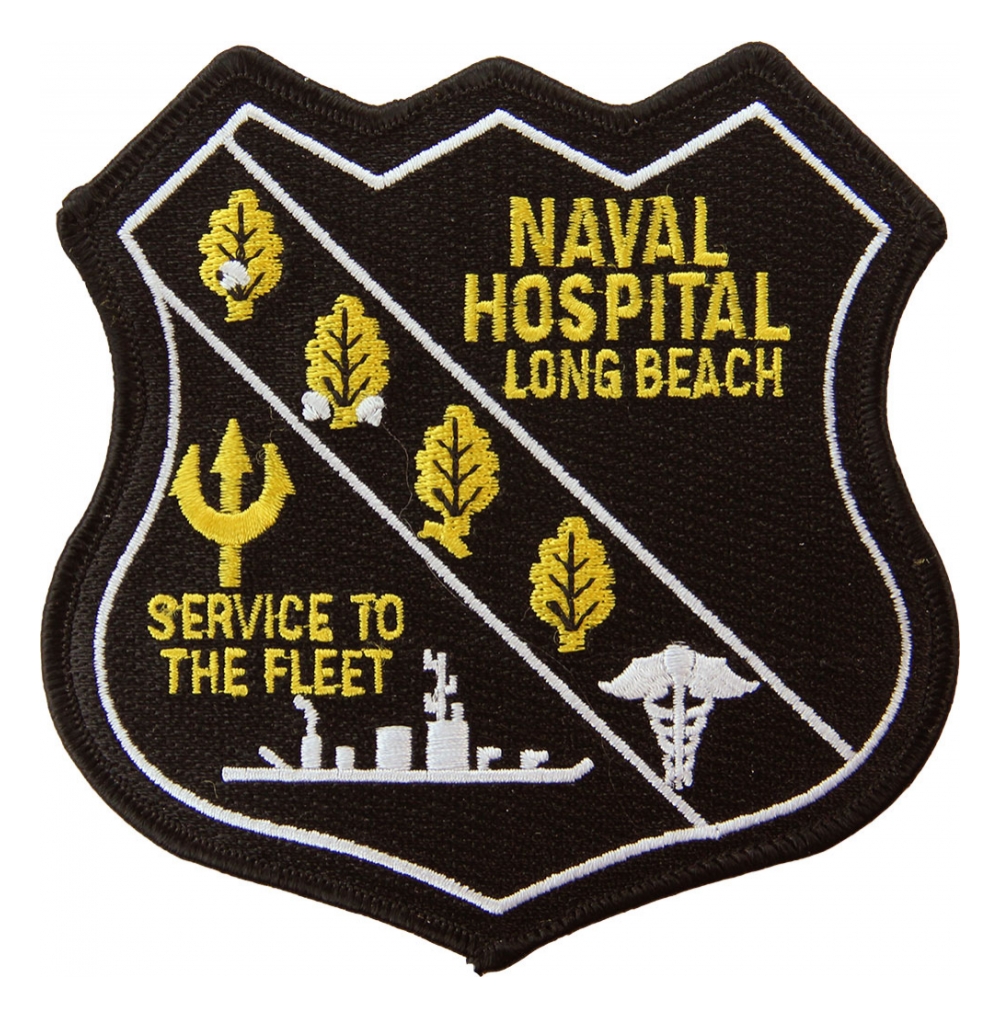 Naval Hospital Long Beach, CA Patch Flying Tigers Surplus