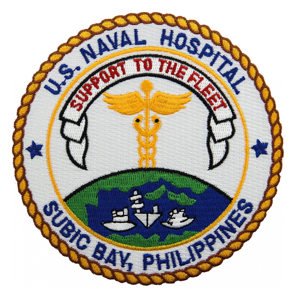Subic Bay Patch Naval Hospital Subic Bay Phillippines Patch | Flying Tigers Surplus