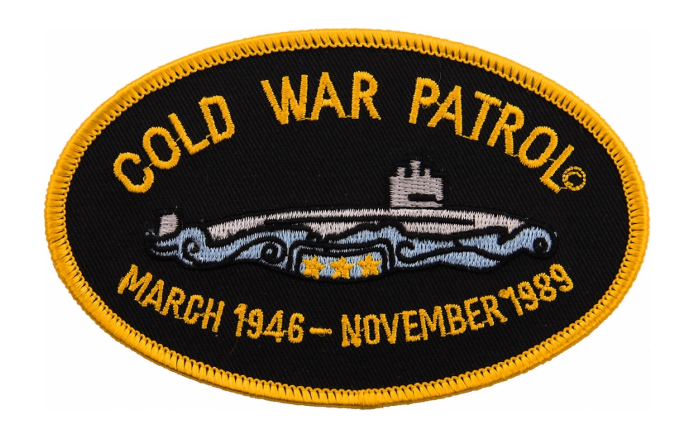 Navy Submarine Cold War Patrol Patch.