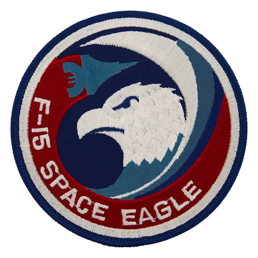 Aufnaeher Patches Applikation 8,5 cm Space 4 F-15 Eagle 00658 