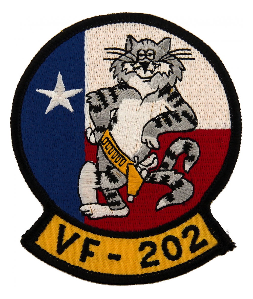 Navy Fighter Squadron VF202 Patch Flying Tigers Surplus